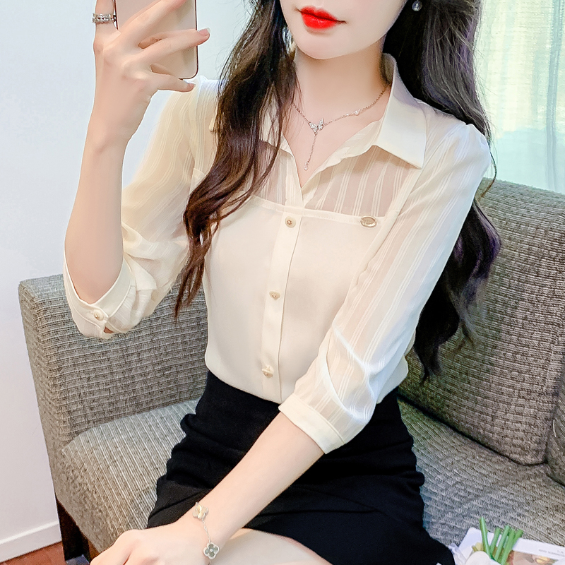 Fashion show young shirt temperament niche tops for women
