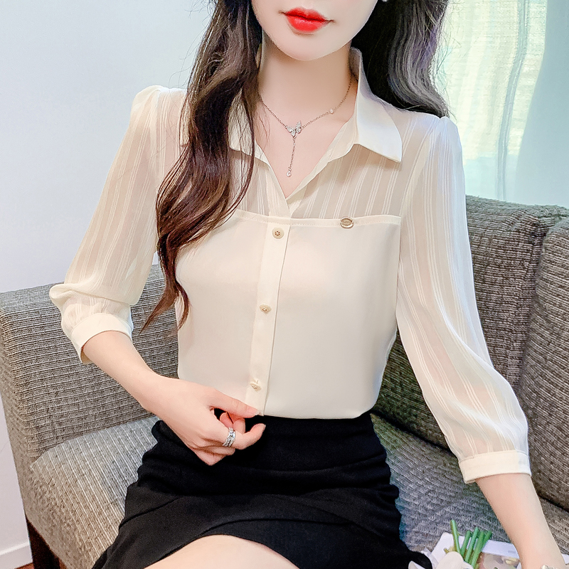 Fashion show young shirt temperament niche tops for women