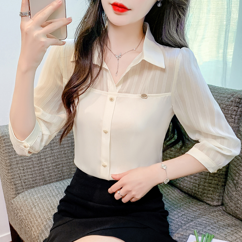 Fashion show young shirt temperament niche tops for women