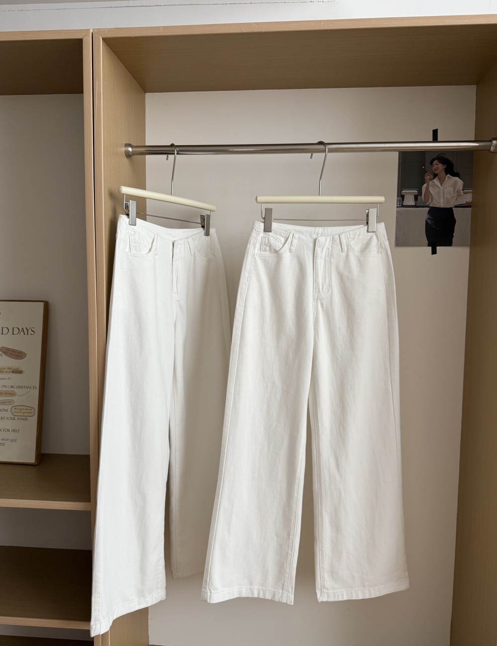 Spicegirl straight pants loose jeans for women