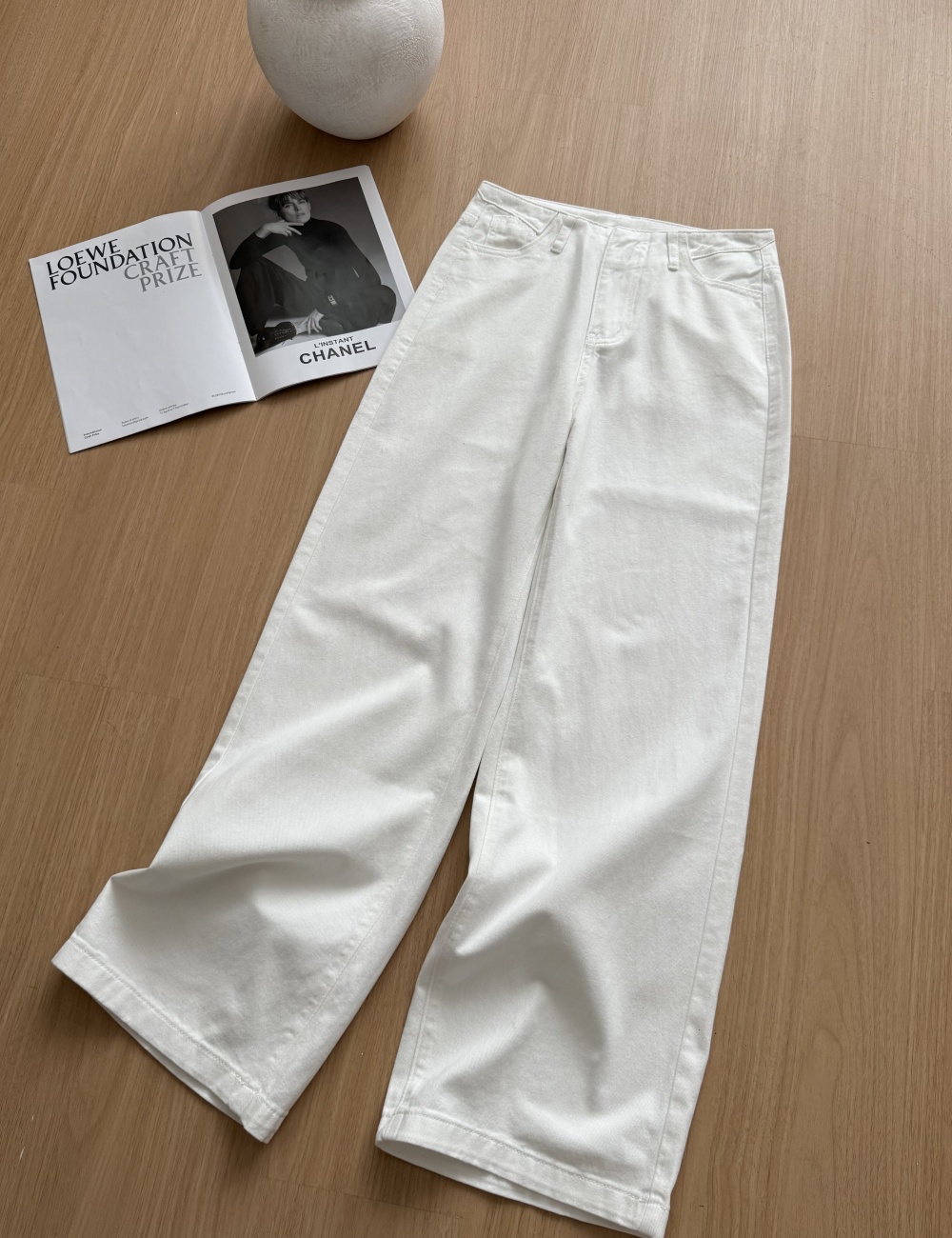 Spicegirl straight pants loose jeans for women