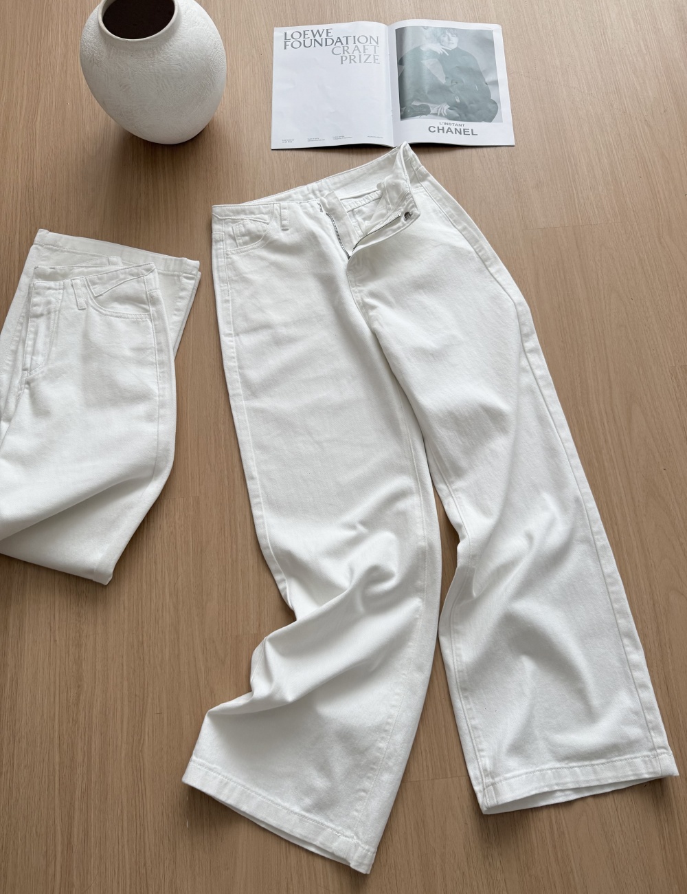 Spicegirl straight pants loose jeans for women