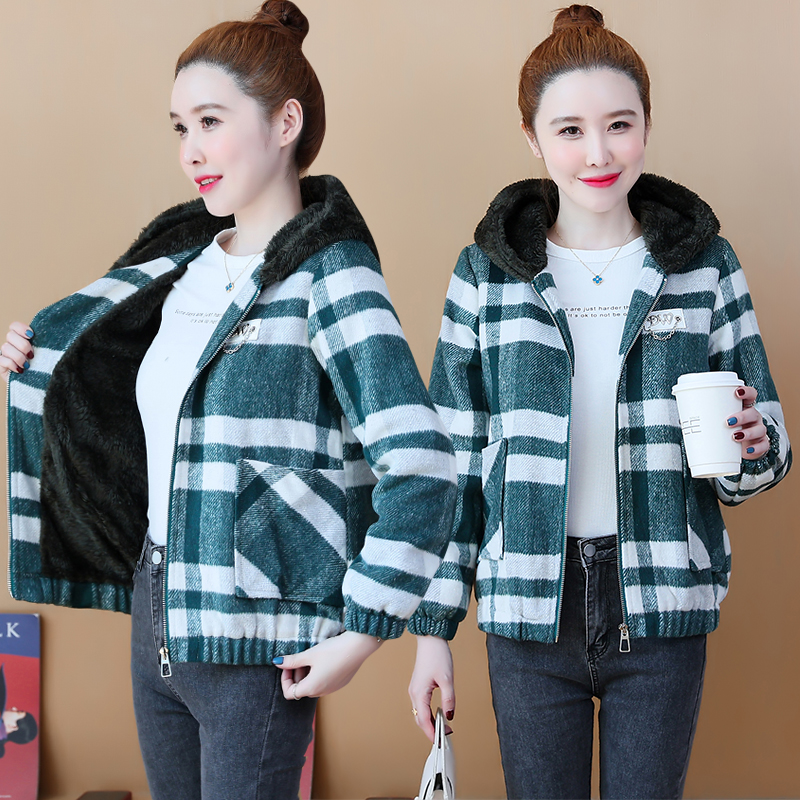 Short thick cotton coat fashion coat for women