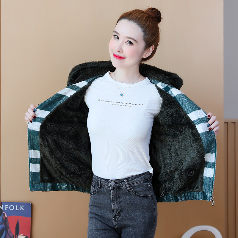 Short thick cotton coat fashion coat for women