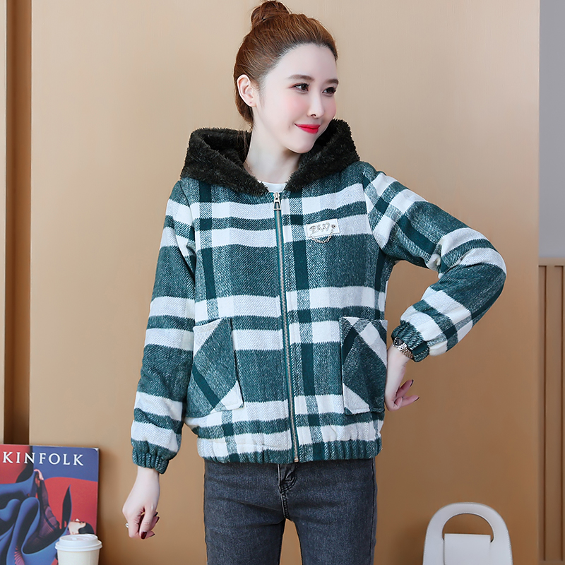 Short thick cotton coat fashion coat for women