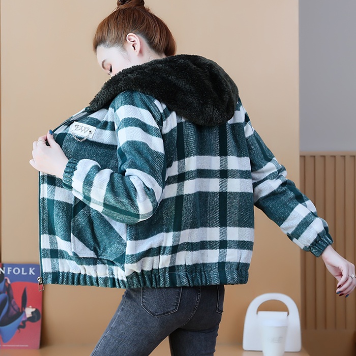 Short thick cotton coat fashion coat for women