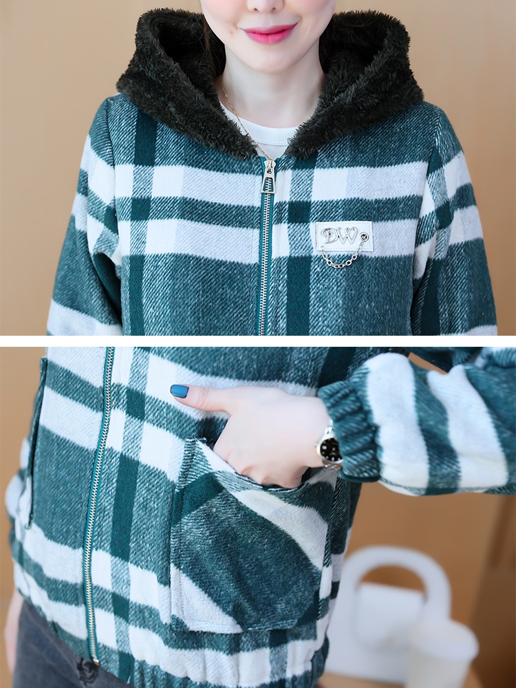 Short thick cotton coat fashion coat for women