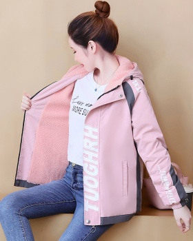 Short thick coat autumn and winter cotton coat for women