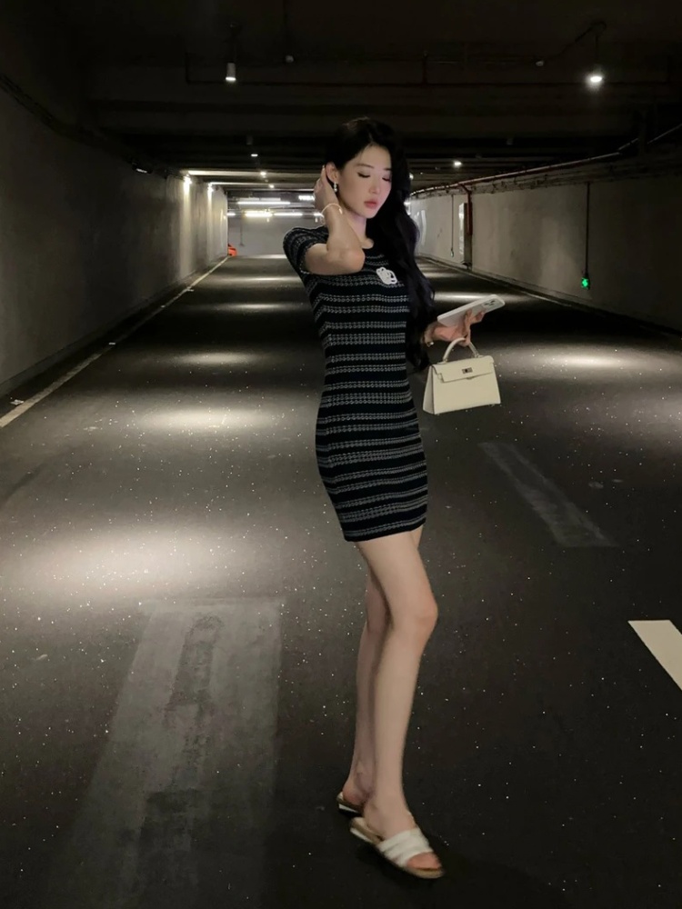 Sexy chanelstyle spicegirl summer France style dress