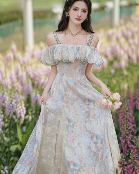Vacation big skirt beach dress wear dress