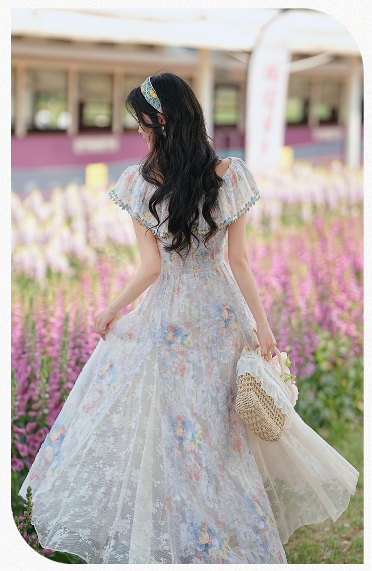 Vacation big skirt beach dress wear dress