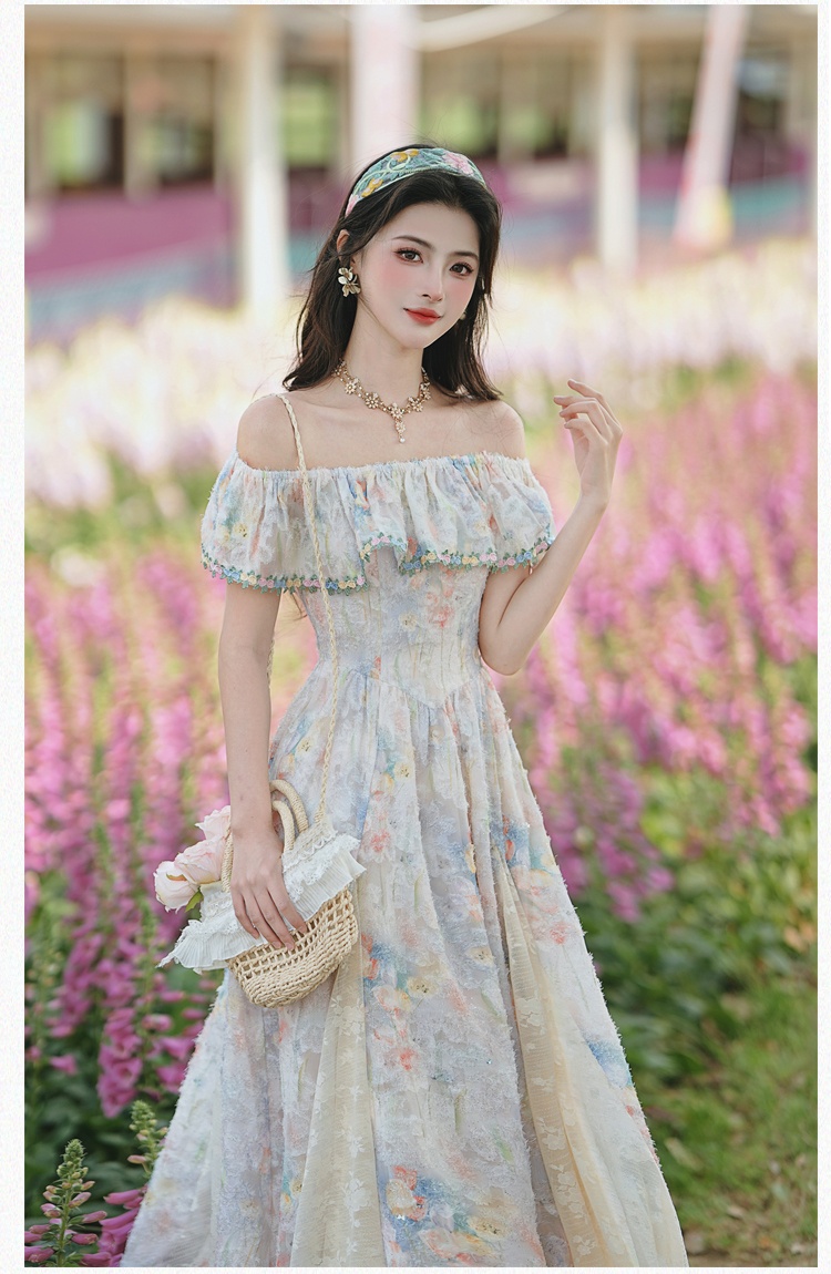 Vacation big skirt beach dress wear dress