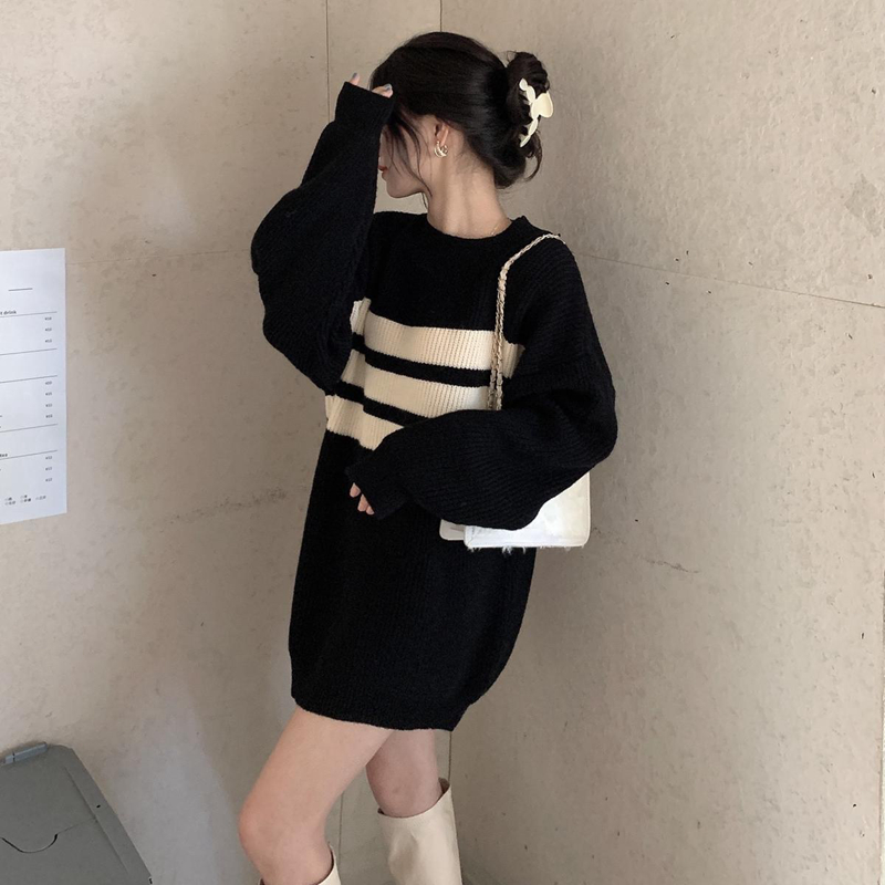 Korean style autumn and winter dress autumn sweater