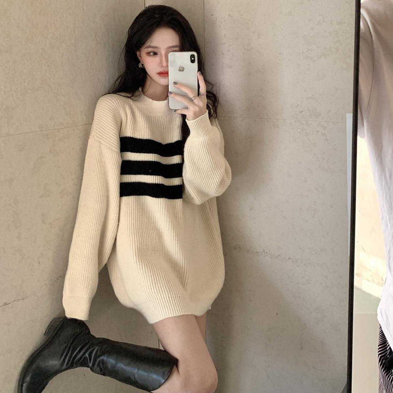 Korean style autumn and winter dress autumn sweater