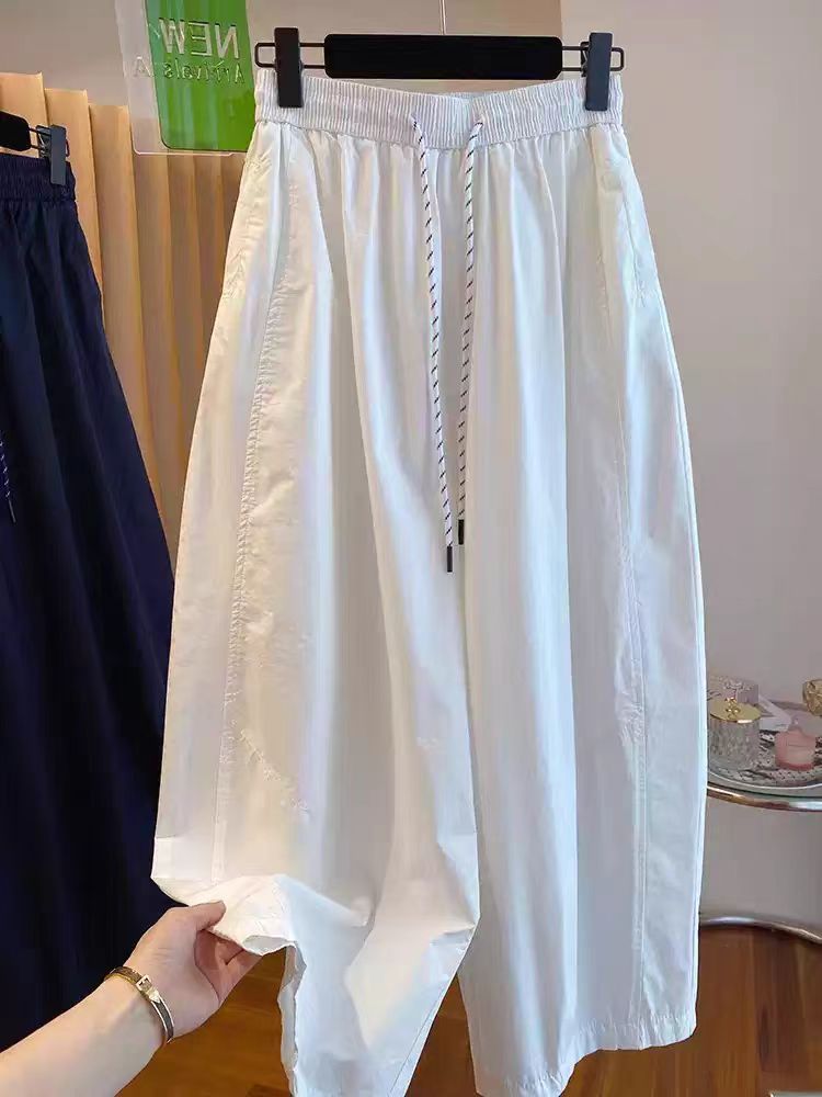 Large yard balloon carrot pants Casual high waist pants