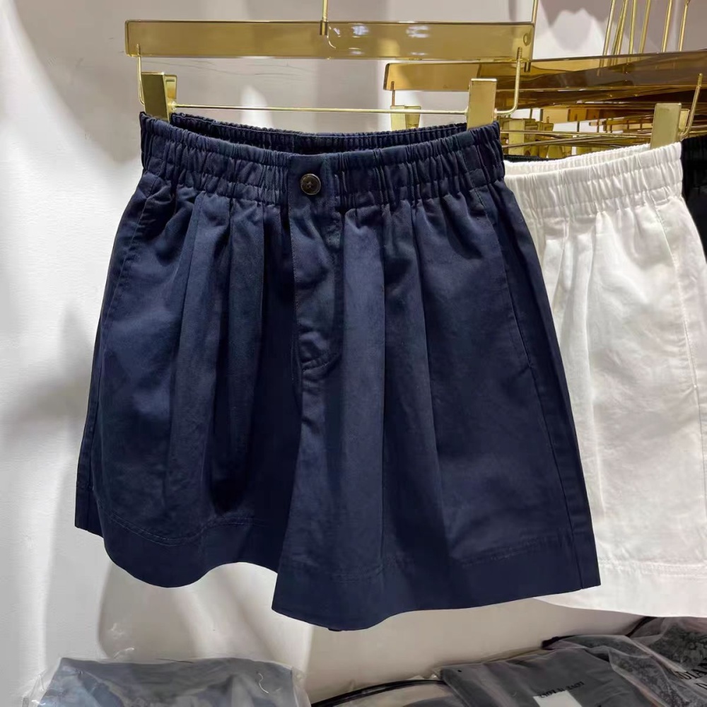 A-line summer loose all-match simple slim shorts for women