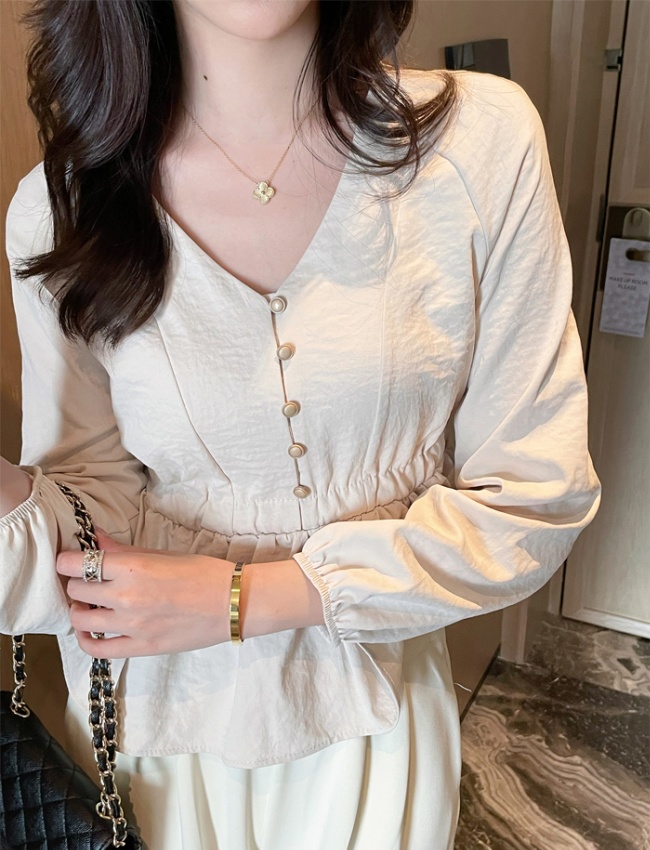 France style small shirt autumn shirt for women