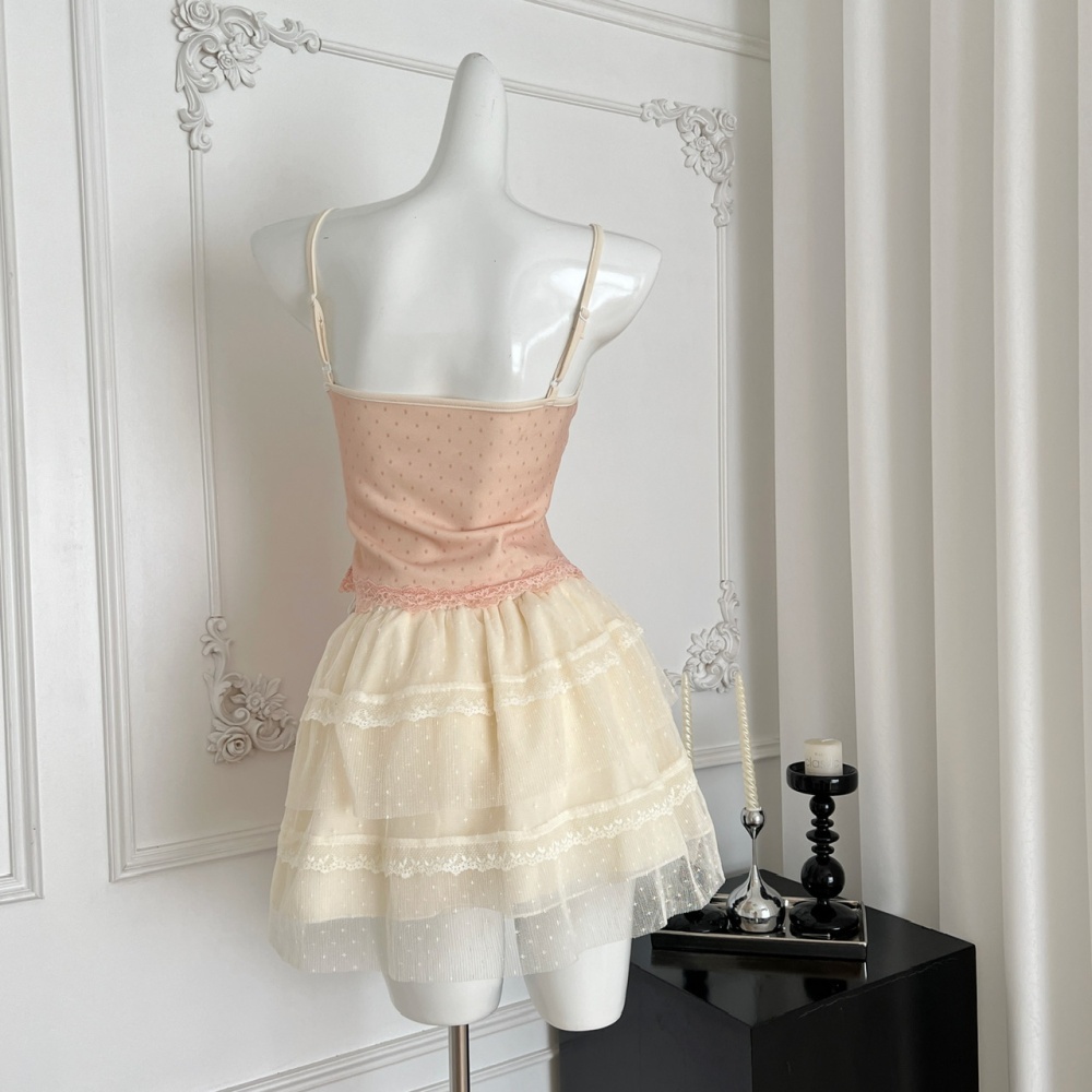 Summer ballet short skirt niche enticement tops
