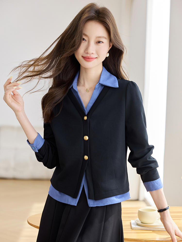 Western style small shirt fashion shirt for women