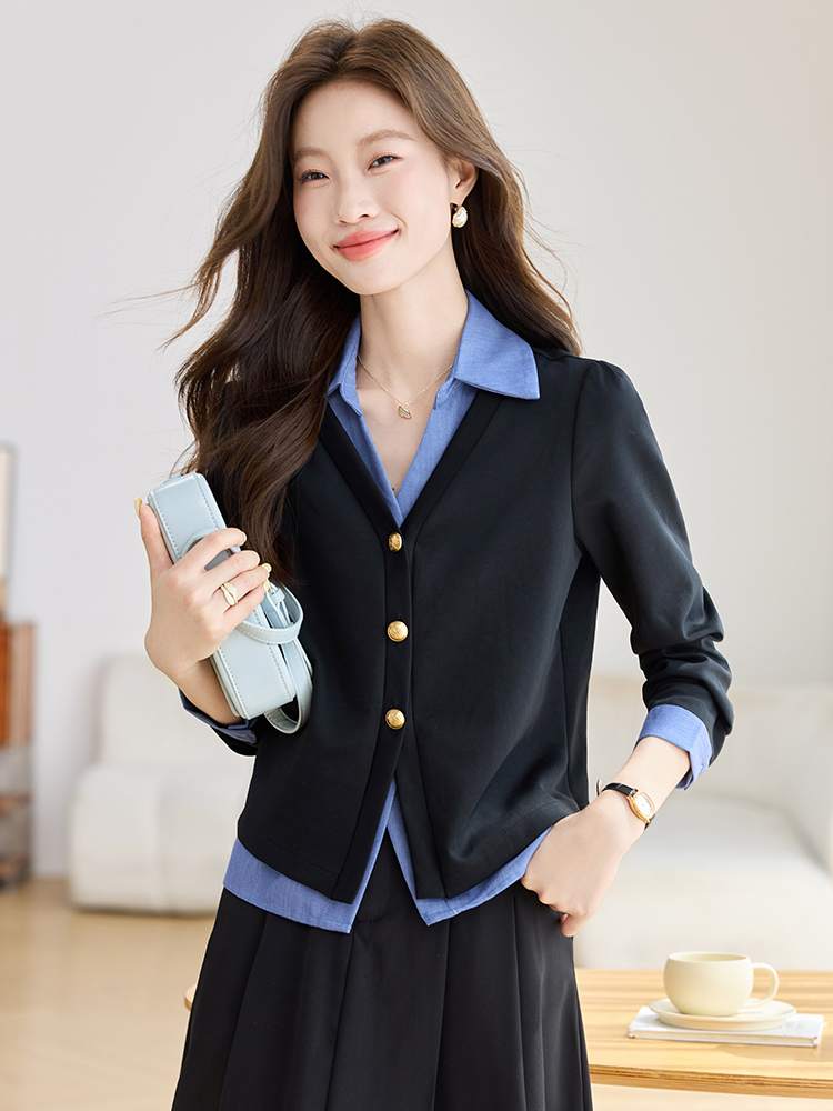 Western style small shirt fashion shirt for women