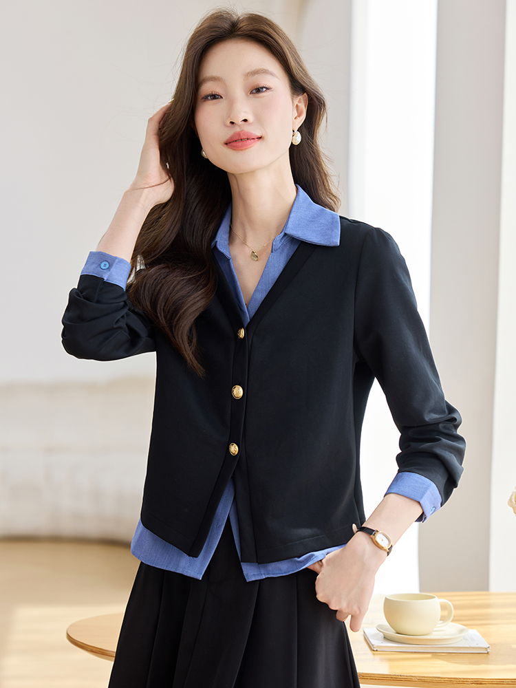 Western style small shirt fashion shirt for women