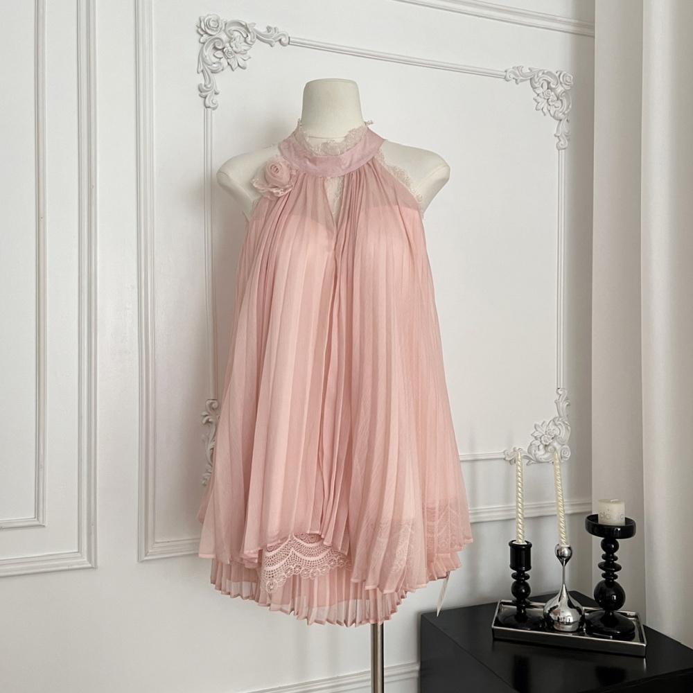 Temperament short skirt heart tops a set for women