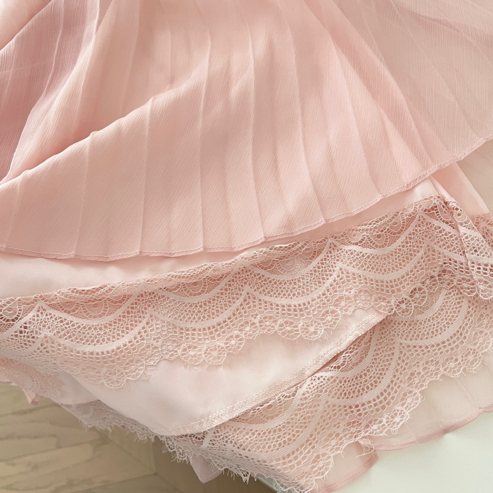 Temperament short skirt heart tops a set for women
