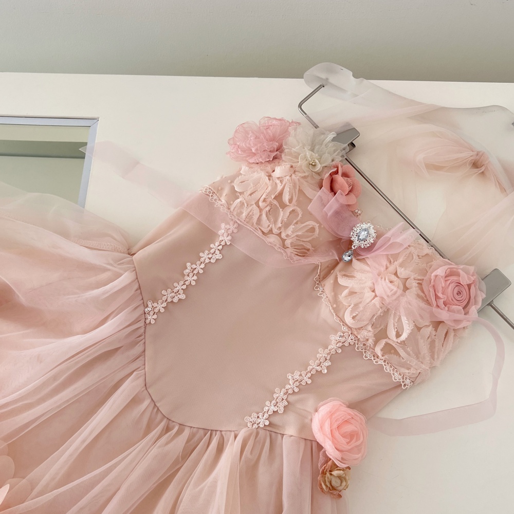 Pinched waist slim enticement niche summer dress