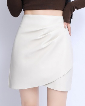 High waist skirt slim short skirt for women