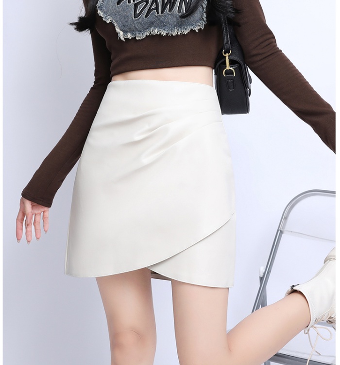 High waist skirt slim short skirt for women