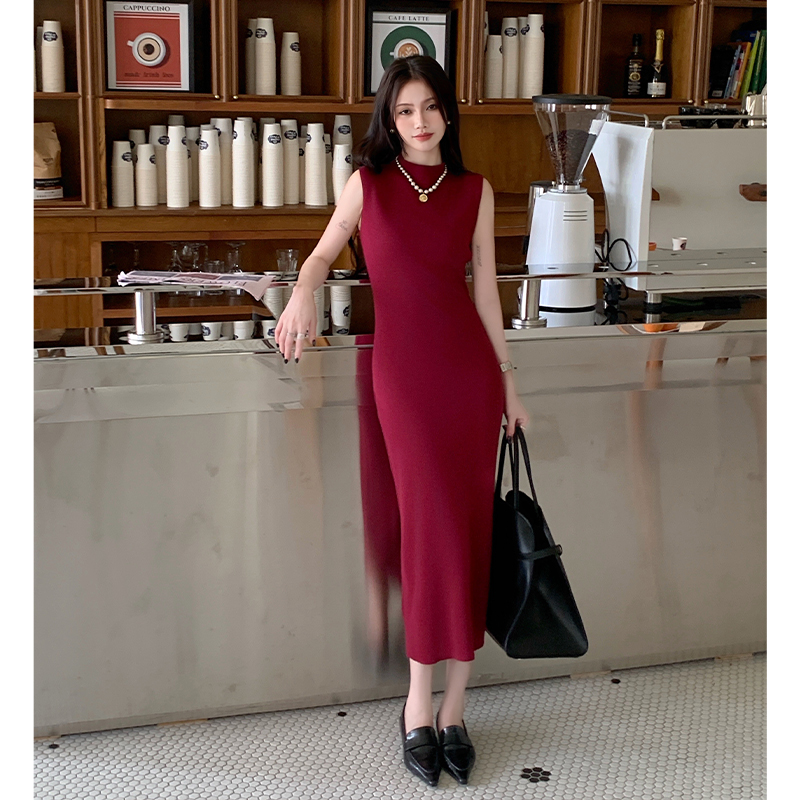 Package hip dress bottoming long dress for women