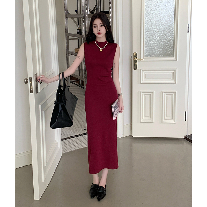 Package hip dress bottoming long dress for women
