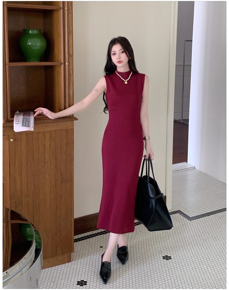 Package hip dress bottoming long dress for women
