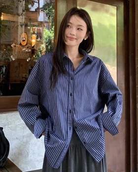 Long sleeve temperament all-match Korean style shirt