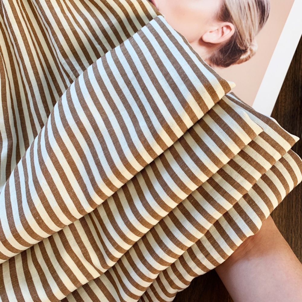 Mopping wide leg pants stripe pants for women