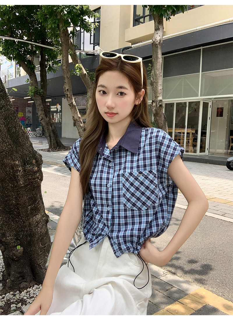 Light luxury show young shirt for women