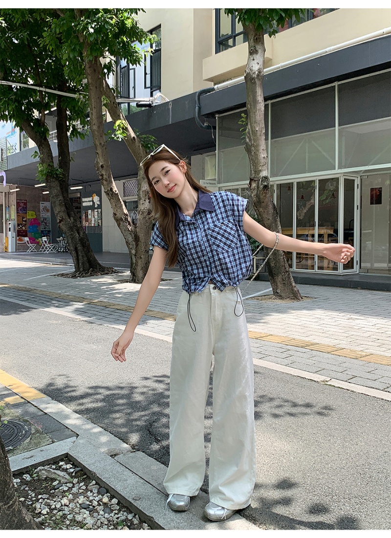 Light luxury show young shirt for women