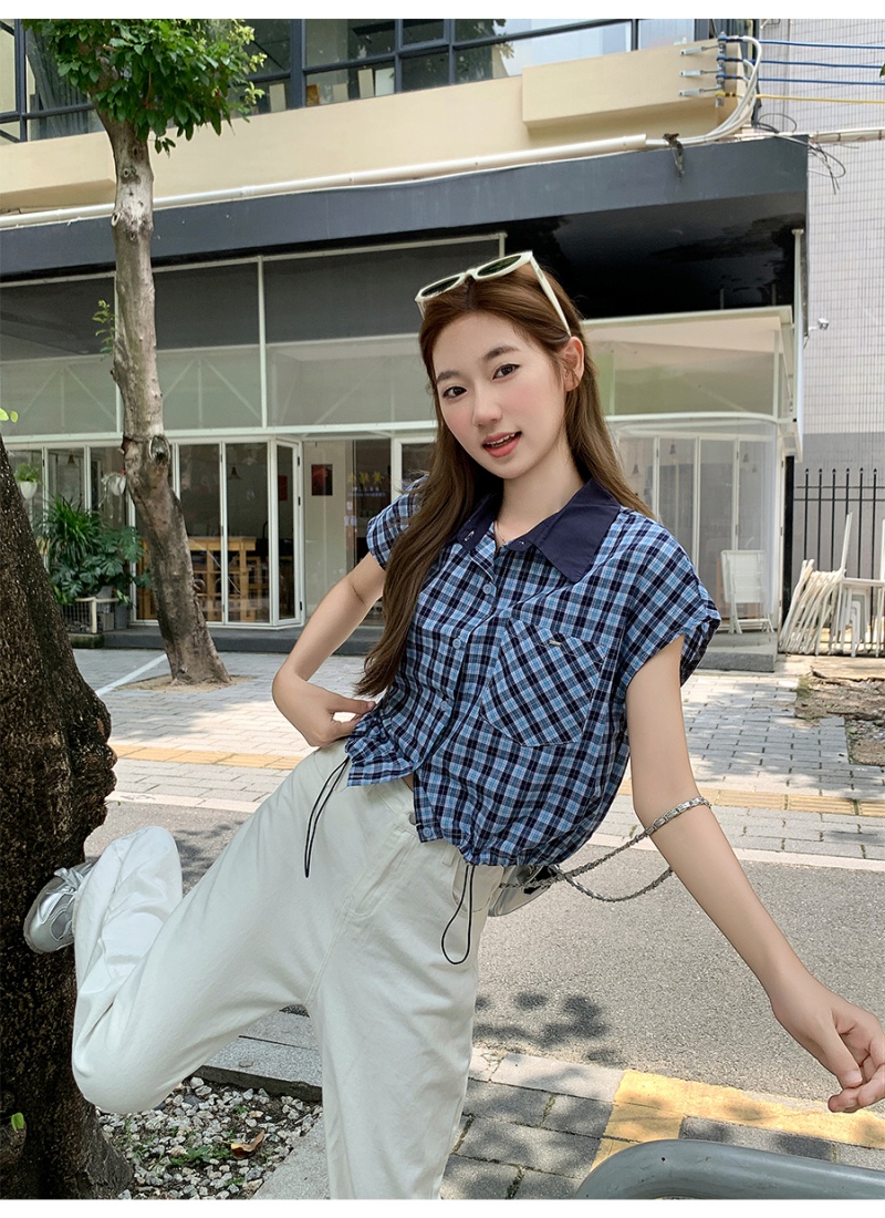 Light luxury show young shirt for women