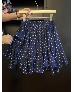 Safety pants short skirt elastic waist skirt