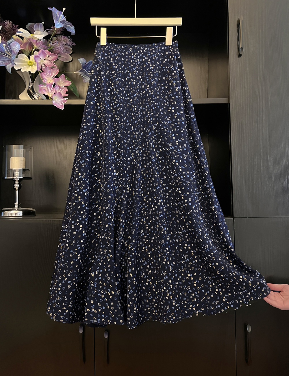 Slim summer skirt irregular long dress for women