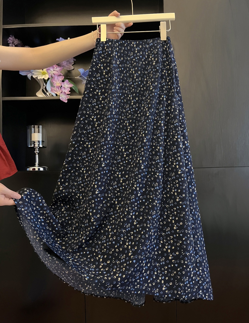 Slim summer skirt irregular long dress for women