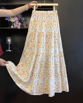France style cake floral tender sweet skirt