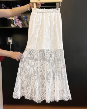 France style lace splice skirt for women