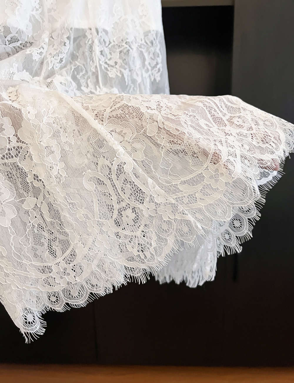 France style lace splice skirt for women