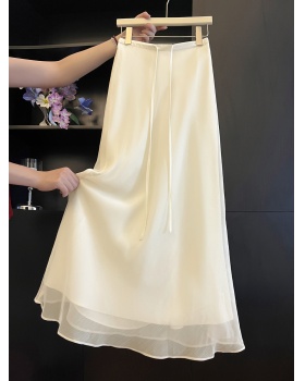 Temperament high waist long skirt slim mermaid skirt