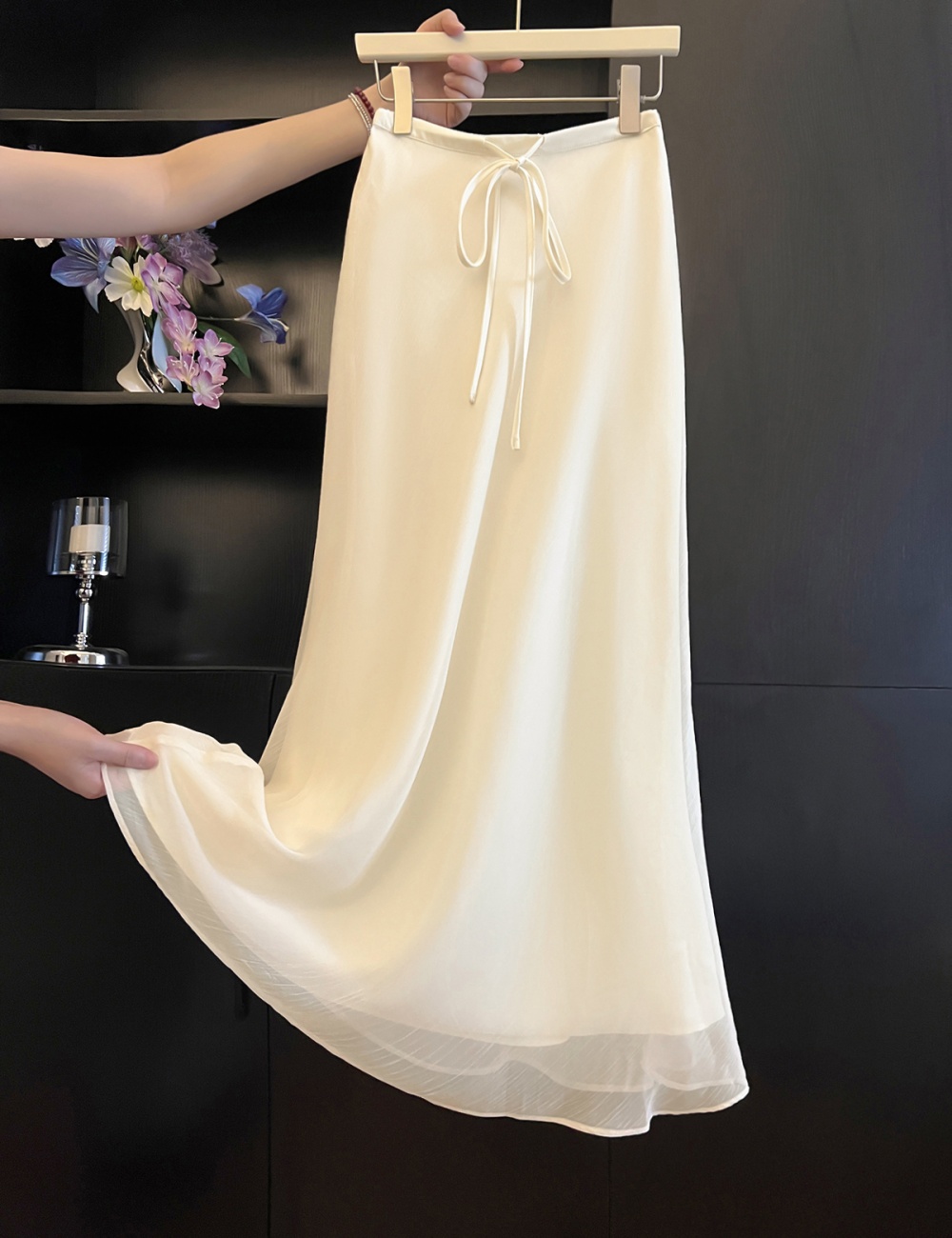Temperament high waist long skirt slim mermaid skirt