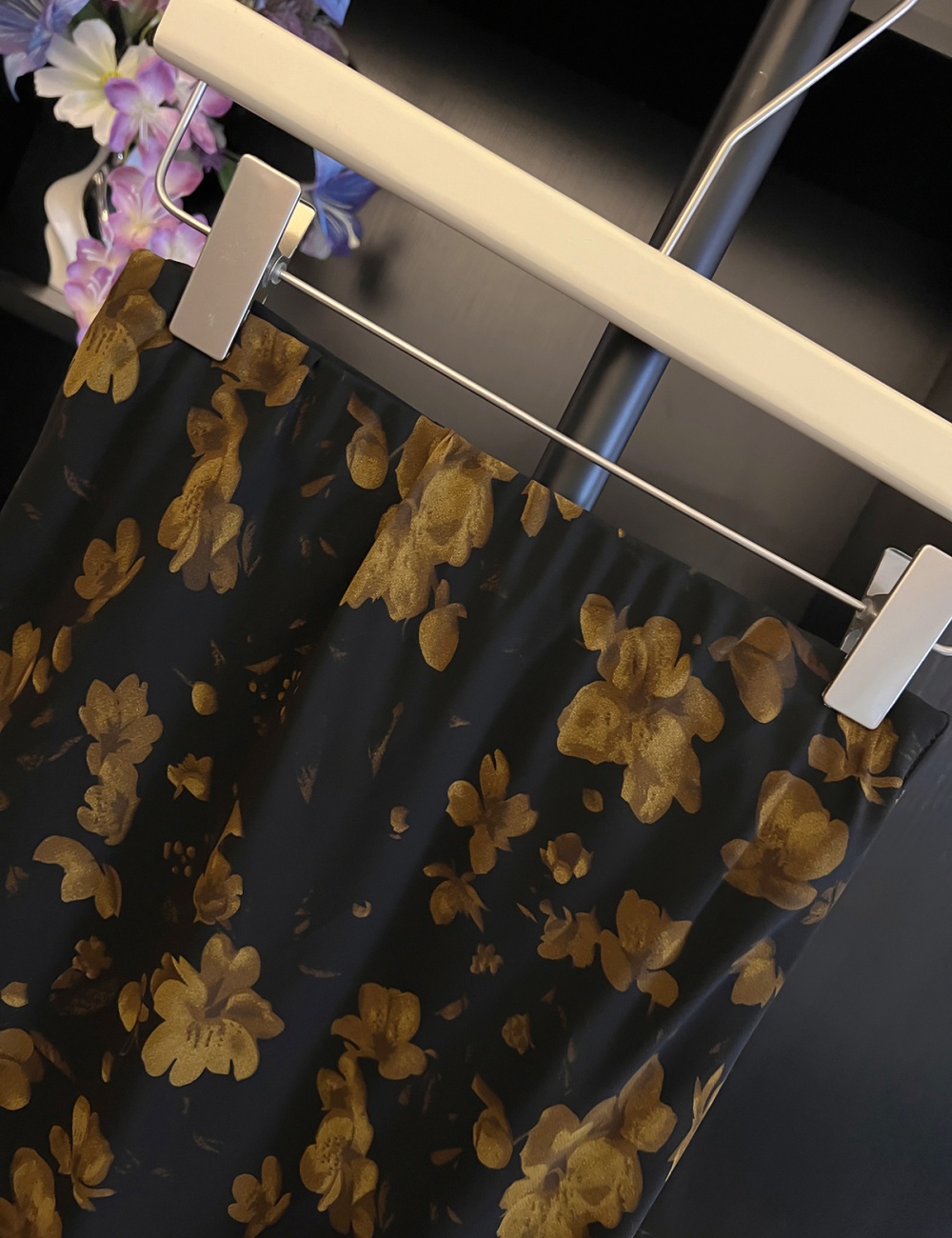 Package hip retro France style floral sexy skirt