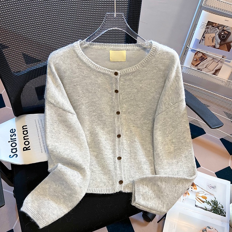 Long sleeve tops cardigan for women