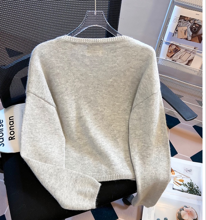 Long sleeve tops cardigan for women