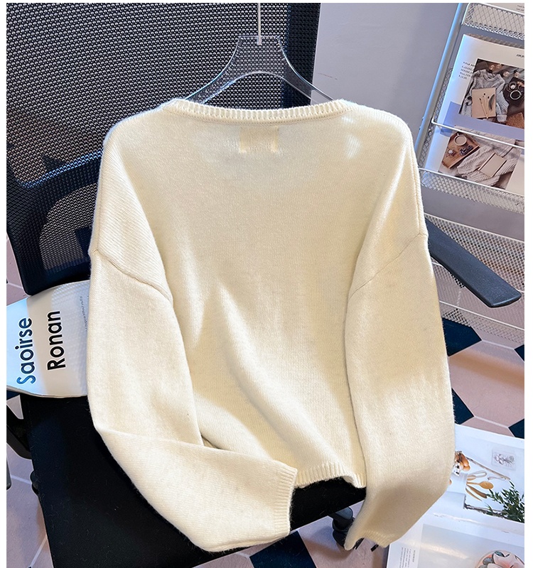 Long sleeve tops cardigan for women